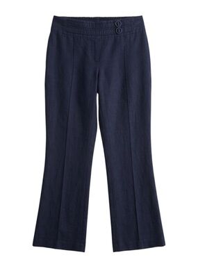 Navy Linen Pants